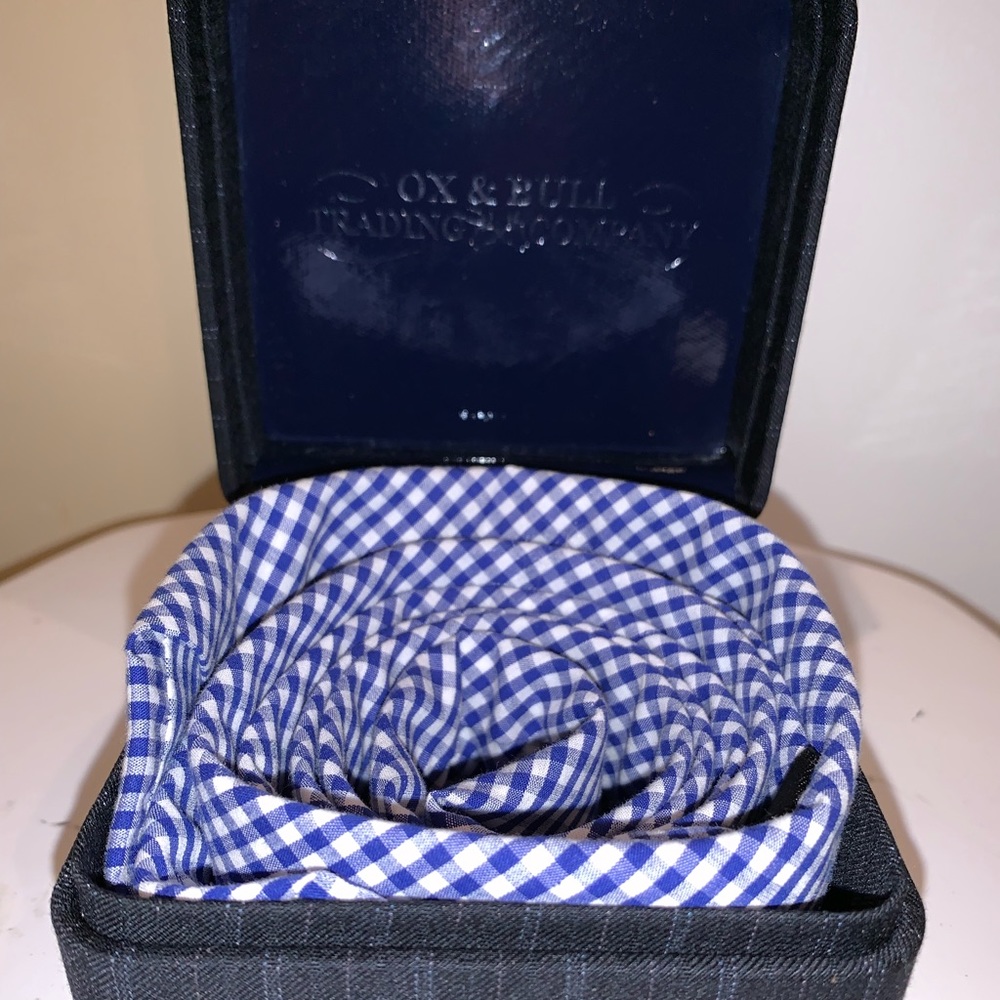 BLUE GLEN PLAID TIE